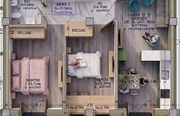  Apartament cu 3 camere, în bloc nou – finalizare februarie 2026 