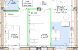  Apartament cu 3 camere, în bloc nou – finalizare februarie 2026 
