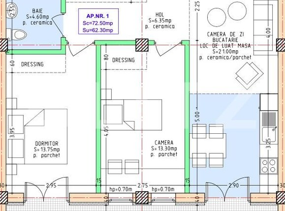 Apartament de vânzare 3 camere Independenței - 198202AV | BLITZ Bistriţa | Poza1