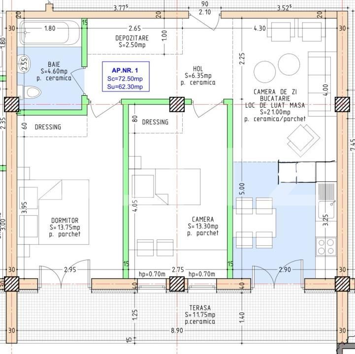 Apartament de vânzare 3 camere Independenței - 198202AV | BLITZ Bistriţa | Poza7