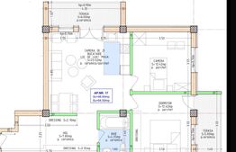  Apartament 3 camere în bloc nou