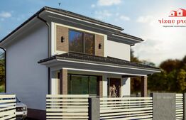Casă cu 3 dormitoare, teren 500 mp, ideală pentru familie