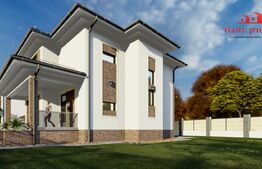 Casă cu 3 dormitoare, teren 500 mp, ideală pentru familie