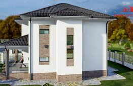 Casă cu 3 dormitoare, teren 500 mp, ideală pentru familie