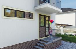 Casă cu 3 dormitoare, teren 500 mp, ideală pentru familie