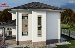 Casă cu 3 dormitoare, teren 500 mp, ideală pentru familie