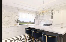 Vilă exclusivistă cu panoramă spectaculoasă și proiect de design interior