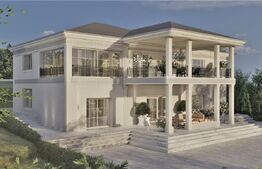 Vilă exclusivistă cu panoramă spectaculoasă și proiect de design interior