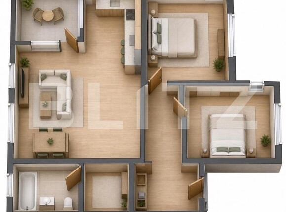 Apartament de vânzare 3 camere Est - 199135AV | BLITZ Bistriţa | Poza1