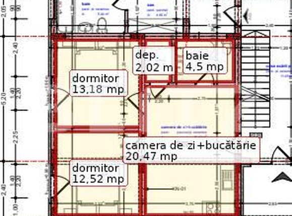 Apartament de vânzare 3 camere Est - 199136AV | BLITZ Bistriţa | Poza3