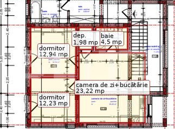 Apartament de vânzare 3 camere Est - 199221AV | BLITZ Bistriţa | Poza3
