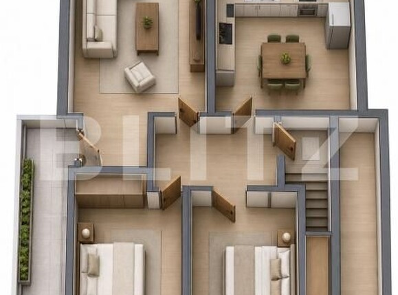 Apartament de vânzare 4 camere Est - 199223AV | BLITZ Bistriţa | Poza2
