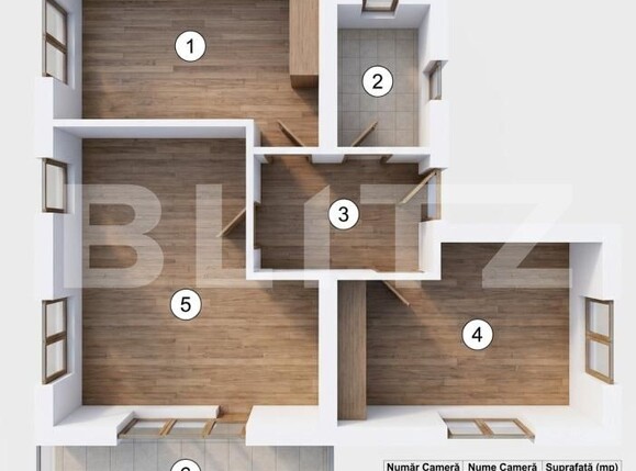 Apartament de vânzare 3 camere Est - 199251AV | BLITZ Bistriţa | Poza2