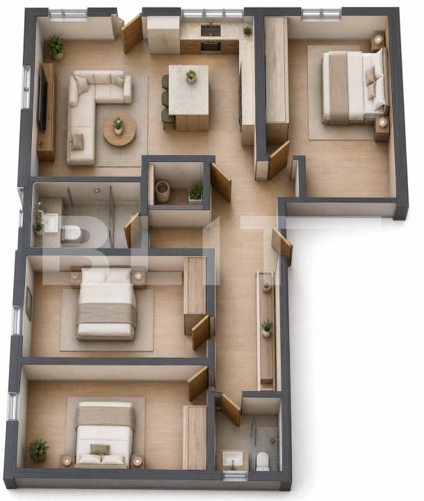 Apartament de vânzare 4 camere Est - 199252AV | BLITZ Bistriţa | Poza2