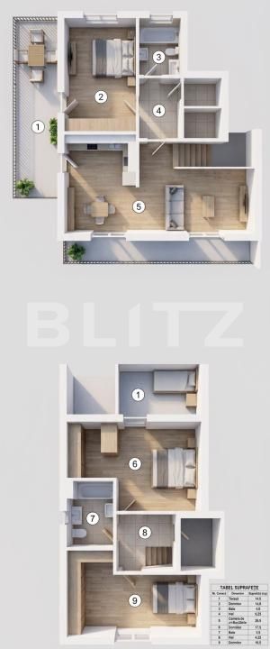 Apartament de vânzare 4 camere Est - 199254AV | BLITZ Bistriţa | Poza2