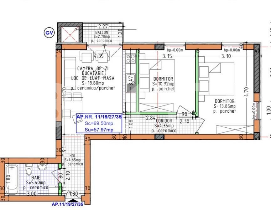 Apartament de vânzare 3 camere Calea Moldovei - 201425AV | BLITZ Bistriţa | Poza7