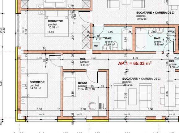 Apartament de vânzare 3 camere Calea Moldovei - 201458AV | BLITZ Bistriţa | Poza3