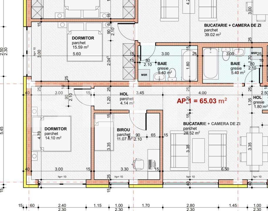 Apartament de vânzare 3 camere Calea Moldovei - 201458AV | BLITZ Bistriţa | Poza3