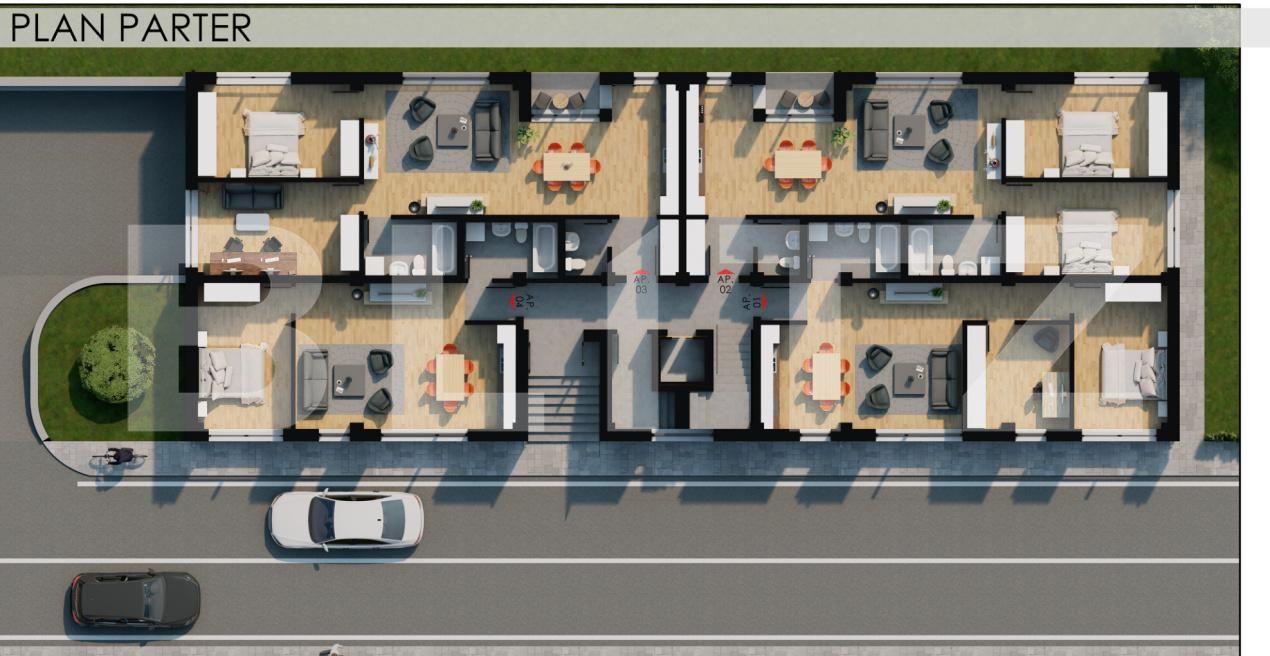 Apartament de vânzare 3 camere Calea Moldovei - 201460AV | BLITZ Bistriţa | Poza2