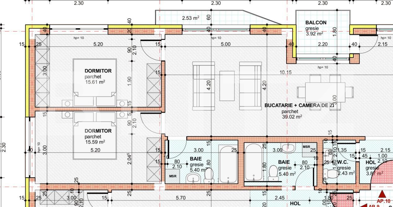 Apartament de vânzare 3 camere Calea Moldovei - 201465AV | BLITZ Bistriţa | Poza3