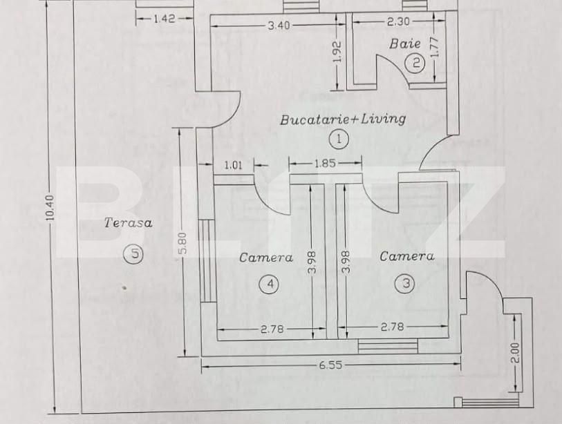 Apartament de vânzare 3 camere Cetății - 201857AV | BLITZ Bistriţa | Poza10