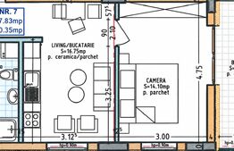Apartament 2 camere, 40.35 mp, zona Aurel Vlaicu