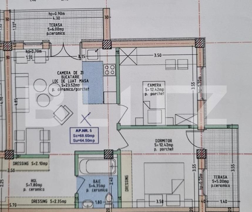 Apartament de vânzare 3 camere Sud - 206499AV | BLITZ Bistriţa | Poza9