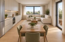 Apartament 3 camere, 61.8 mp, zona Nord-Est