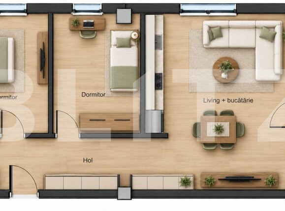 Apartament de vânzare 3 camere Calea Moldovei - 208918AV | BLITZ Bistriţa | Poza1