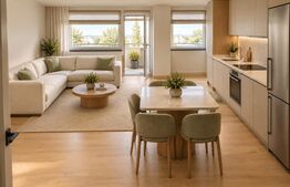 Apartament 2 camere,55 mp + 3.6 mp balcon, zona Nord-Est