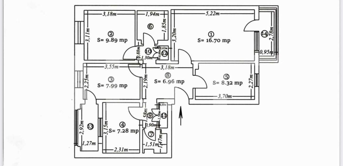 Apartament de vânzare 4 camere Grivita - 180419AV | BLITZ Botoșani | Poza2