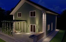 Casă modernă - teren 500 mp - independent energetic - finalizată 2026