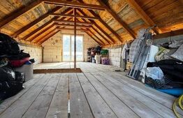 Casă la roșu cu mansardă, teren 450 mp, zonă liniștită Luizoaia – aproape de lac