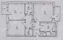 Apartament 3 camere decomandat, 76 mp, 2 balcoane, boxă – zona Stejari