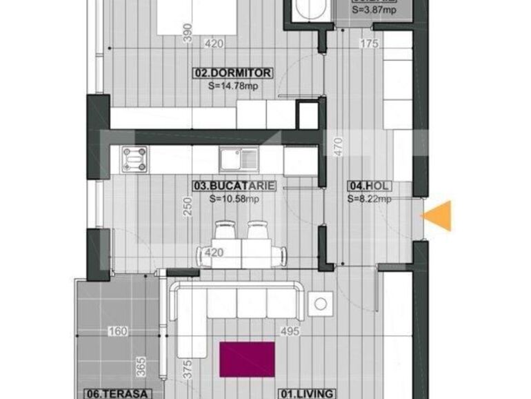 Apartament de vânzare 2 camere Aviatiei - 100060AV | BLITZ București | Poza1