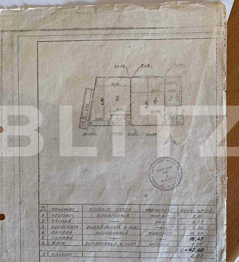 Apartament de vânzare 2 camere Ultracentral - 100327AV | BLITZ București | Poza1