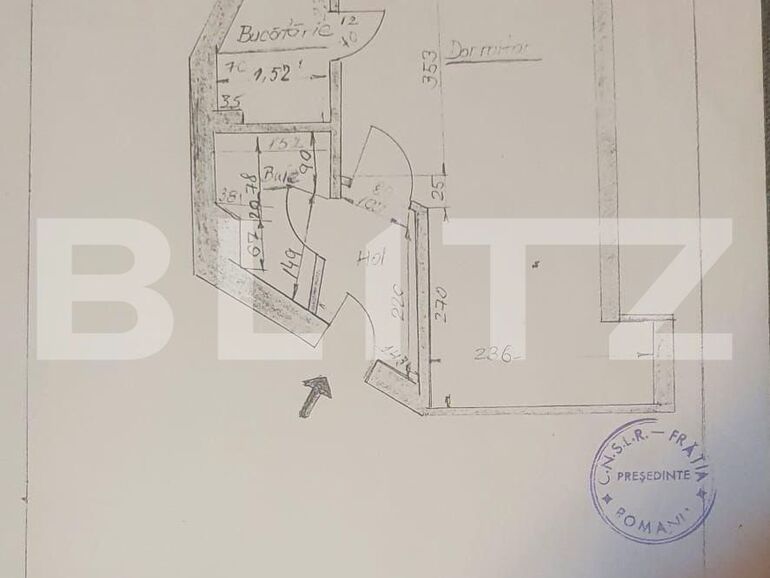 Garsonieră de vânzare Ultracentral - 100333AV | BLITZ București | Poza1