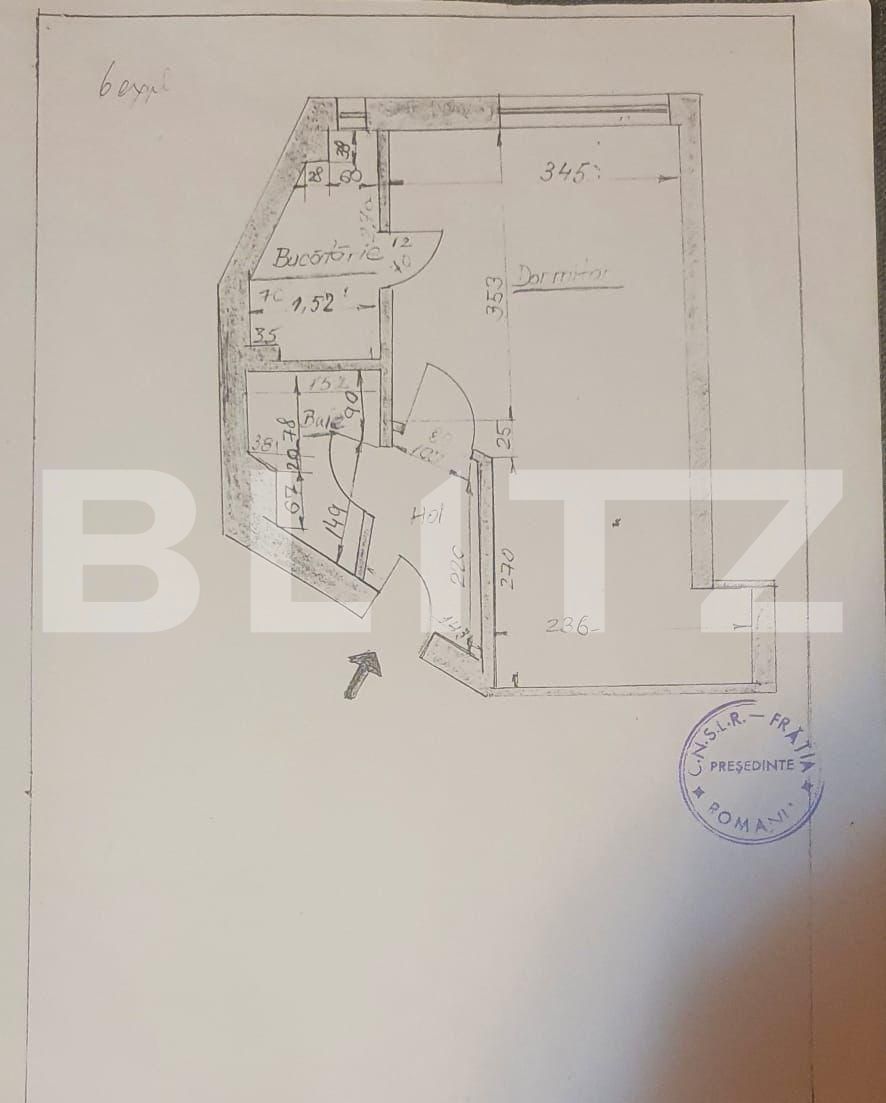 Garsonieră de vânzare Ultracentral - 100333AV | BLITZ București | Poza1