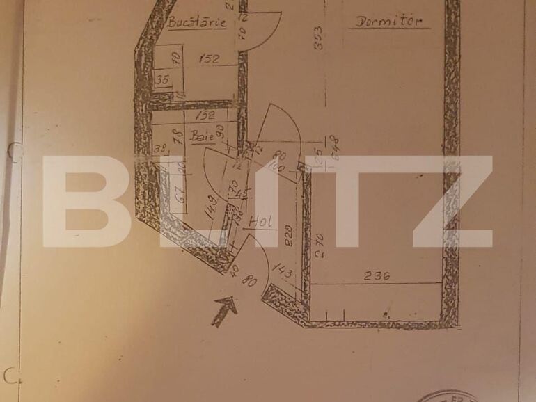 Garsonieră de vânzare Ultracentral - 100336AV | BLITZ București | Poza1