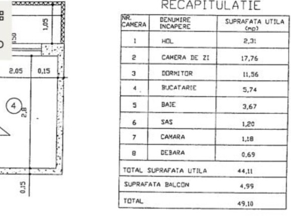 Apartament de vânzare 2 camere 1 Mai - 100447AV | BLITZ București | Poza6