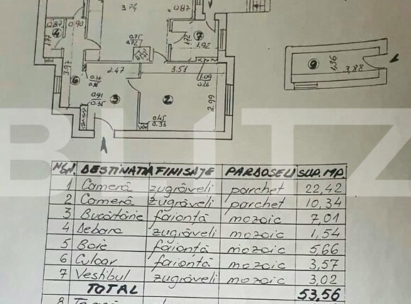 Apartament de vânzare 2 camere Aviatorilor - 100536AV | BLITZ București | Poza3