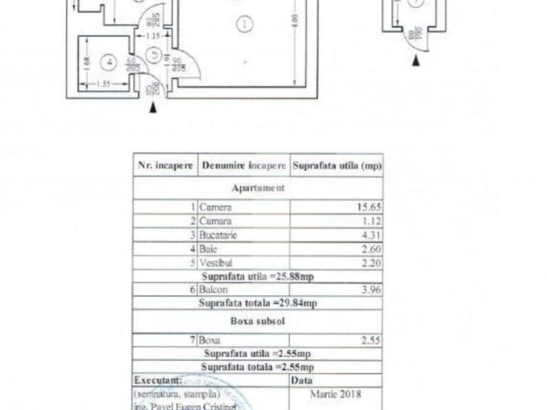 Garsonieră de vânzare Ultracentral - 100644AV | BLITZ București | Poza1