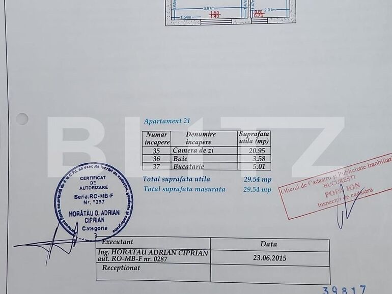 Garsoniera in zona Dristor, investitie, bloc nou | Poza1