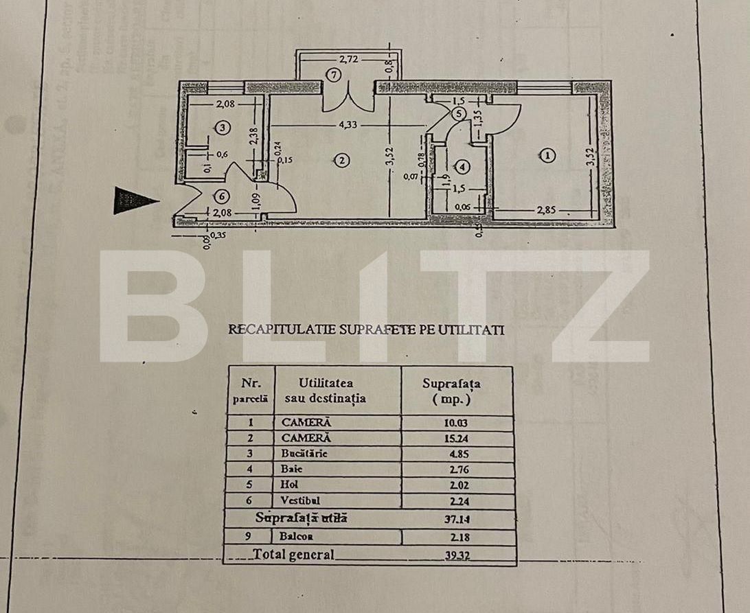 Apartament de vânzare 2 camere Ultracentral - 101351AV | BLITZ București | Poza1