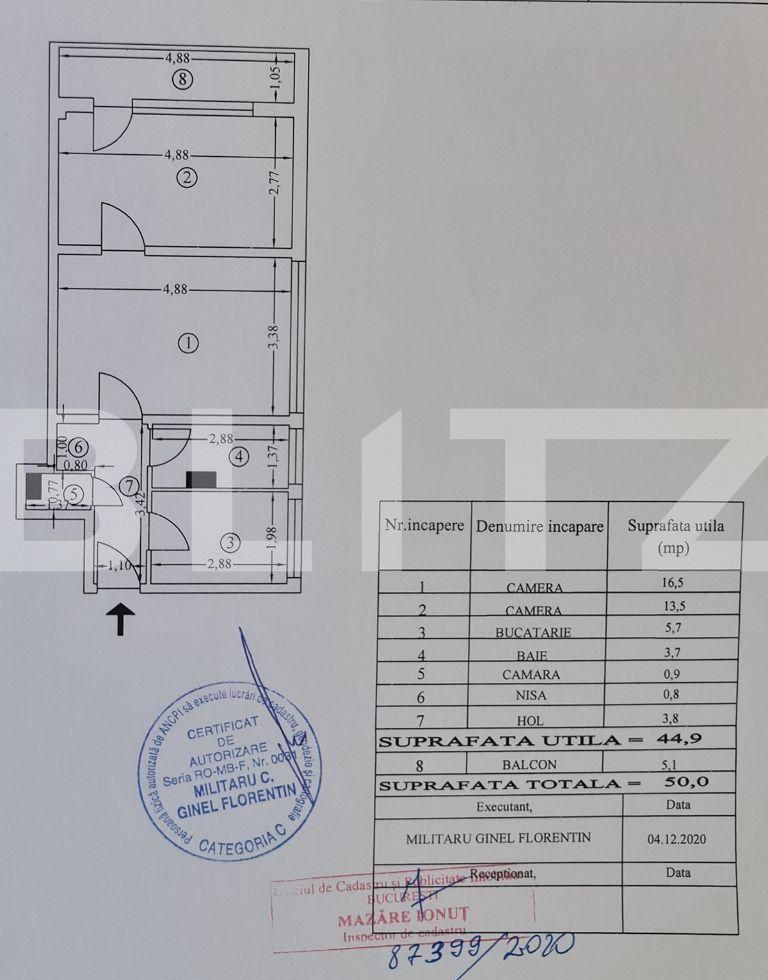 Apartament de vânzare 2 camere Central - 101474AV | BLITZ București | Poza1