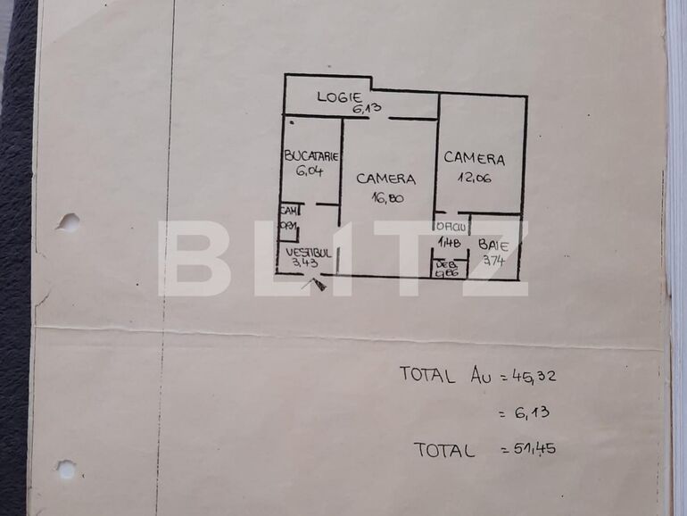 Apartament de 2 camere, Dristor | Poza1