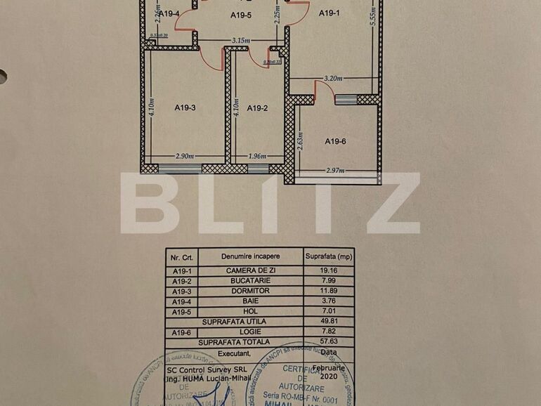 Apartament de 2 camere, Nicolae Grigorescu, bloc nou, la cheie | Poza1