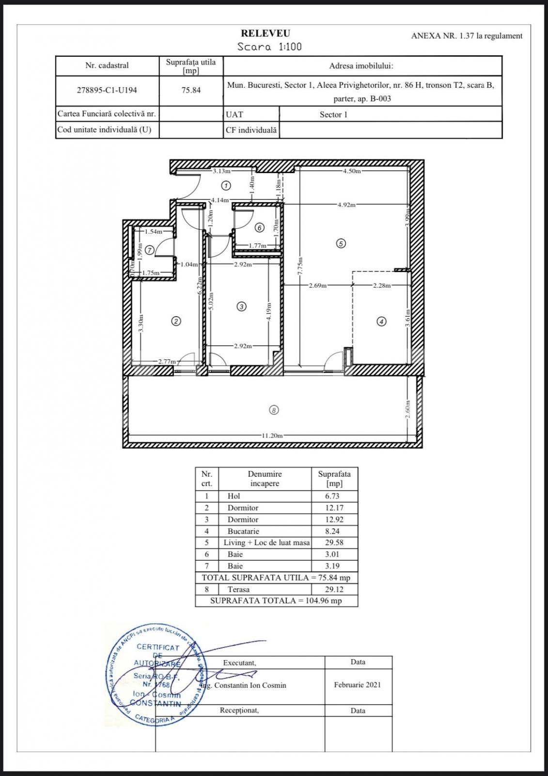 Apartament de vânzare 3 camere Baneasa - 102314AV | BLITZ București | Poza1
