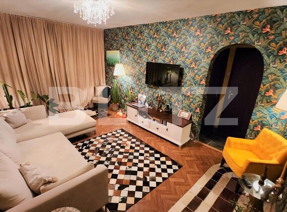 Apartament de 3 camere Titan, Nicolae Grigorescu, langa metrou, Bloc de tip H, parter | Poza1