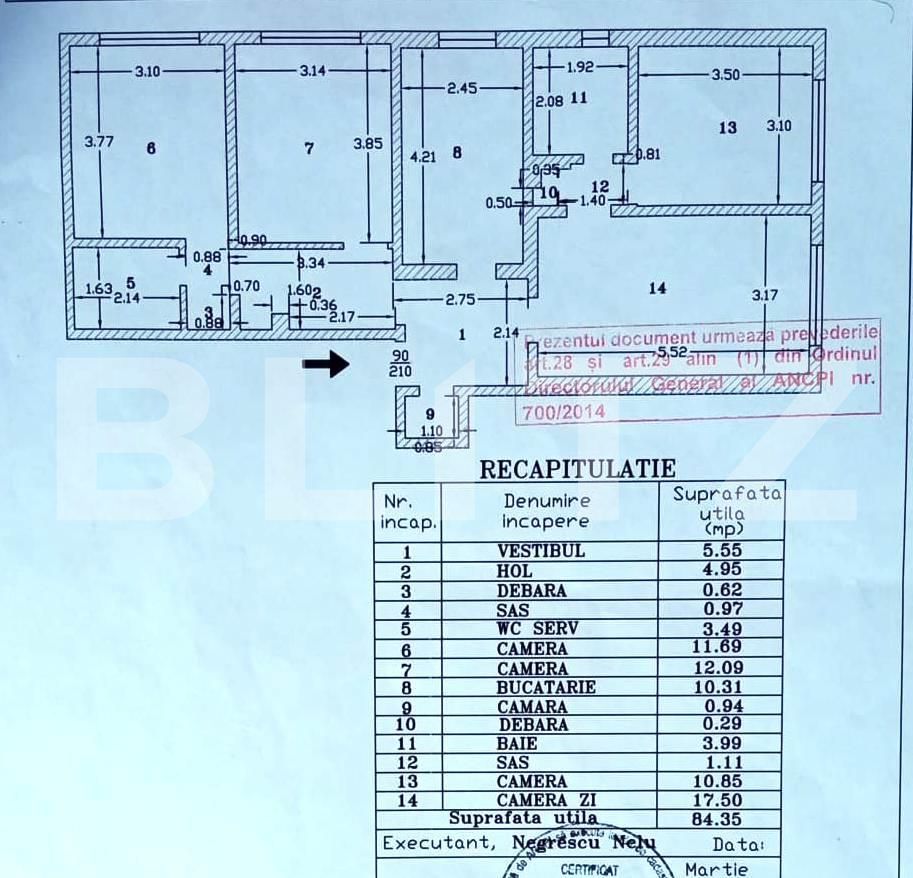 Apartament de vânzare 4 camere Titan - 102463AV | BLITZ București | Poza1